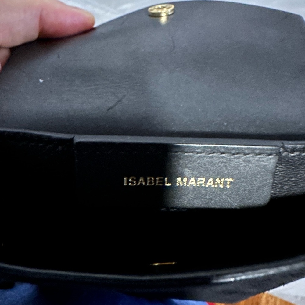 Isabel Marant Black Leather Bag